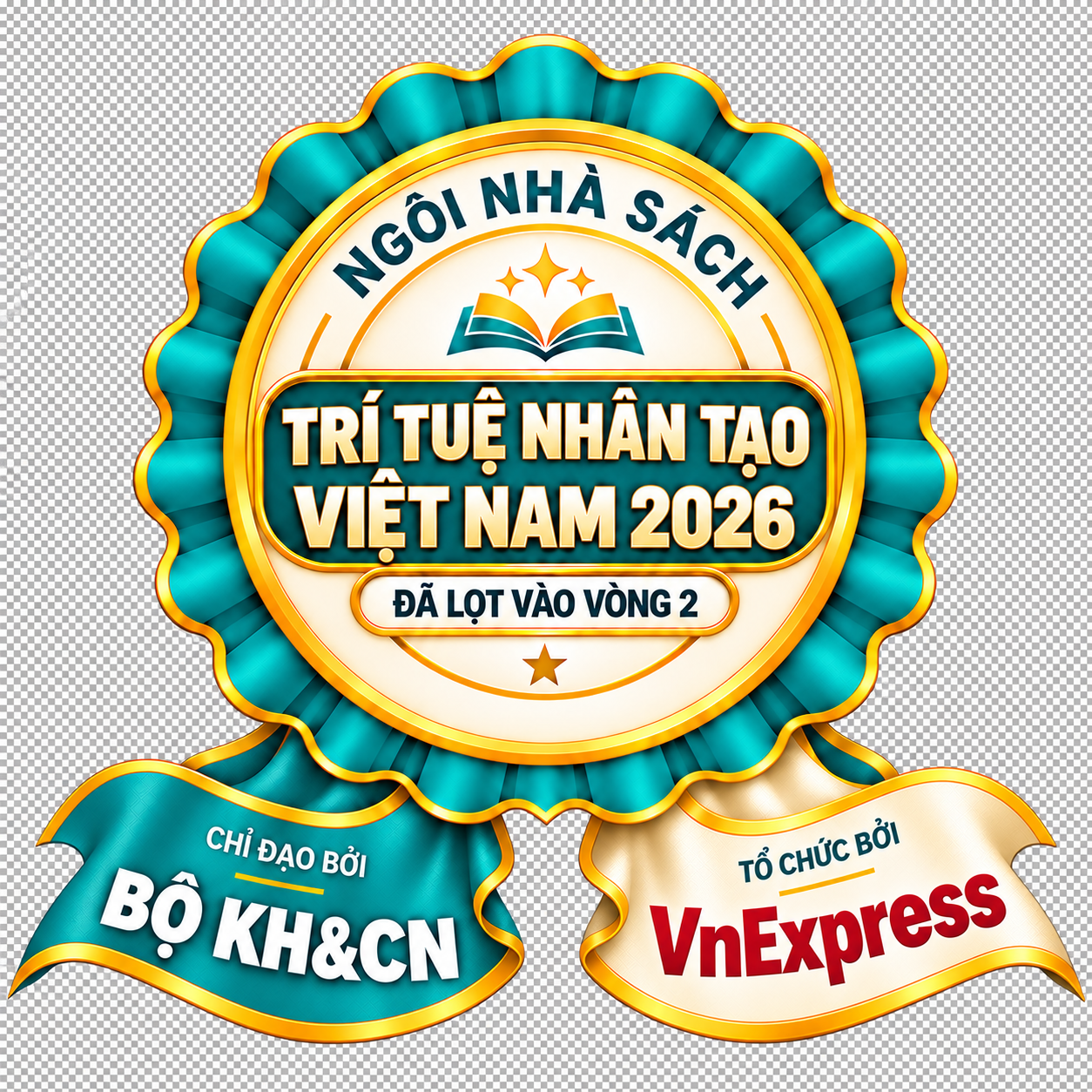 Ngôi Nhà Sách lọt vào vòng 2 Trí tuệ nhân tạo Việt Nam 2026